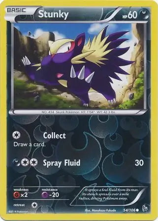 Flashfire Stunky #54/106 reverse holo