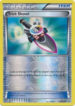 Flashfire Trick Shovel #98/106 reverse holo