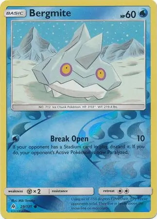 Forbidden Light Bergmite #29/131 reverse holo