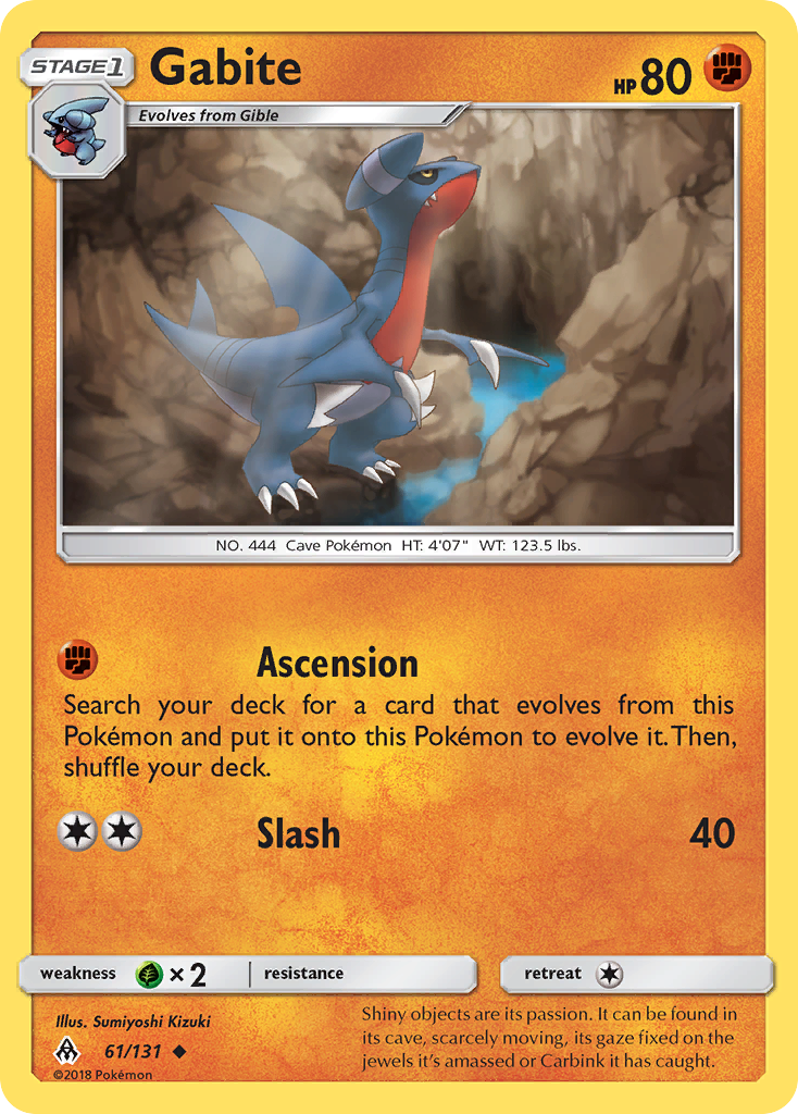 Forbidden Light Gabite #61/131