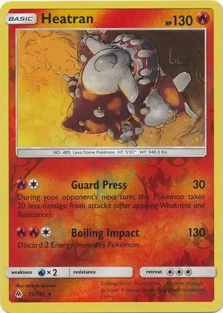 Forbidden Light Heatran #13/131 reverse holo