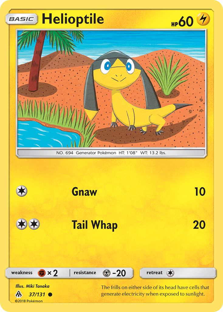 Forbidden Light Helioptile #37/131
