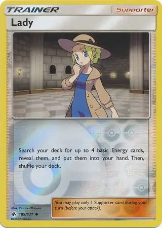 Forbidden Light Lady #109/131 reverse holo