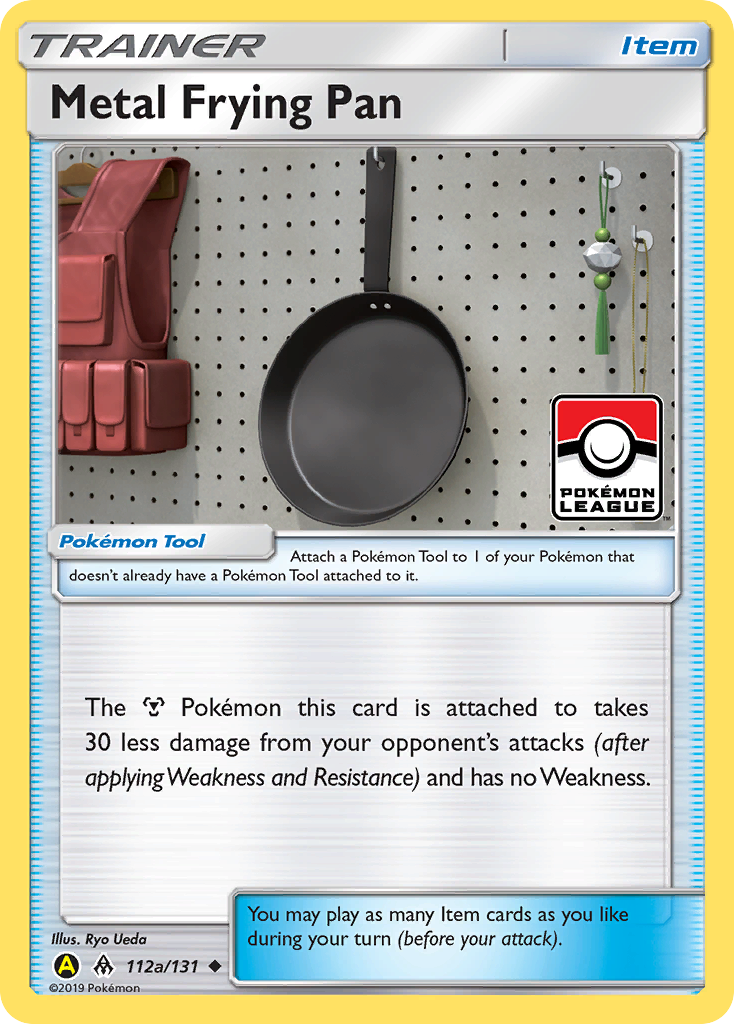 Forbidden Light Metal Frying Pan #112a/131 Alternate Art