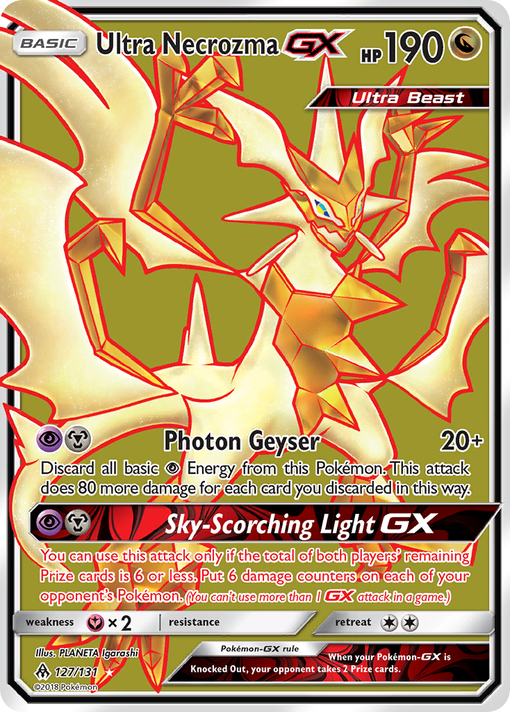 Forbidden Light Ultra Necrozma GX #127/131