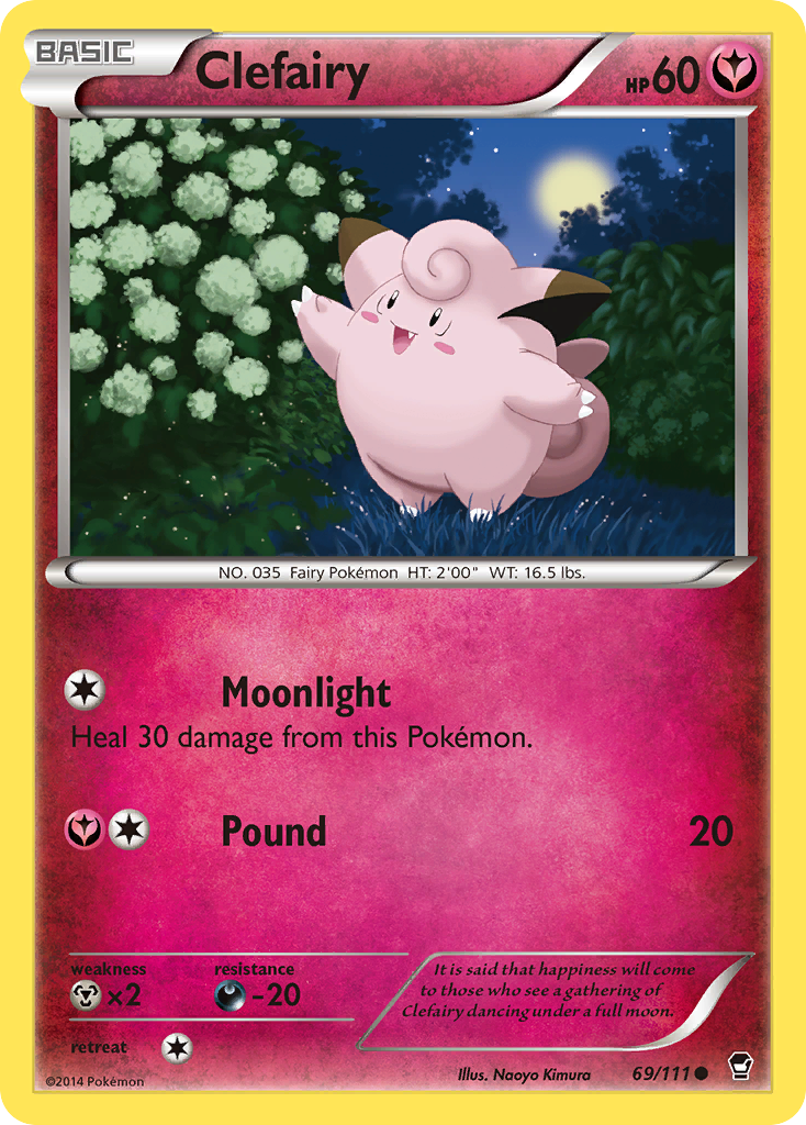 Furious Fists Clefairy #69/111
