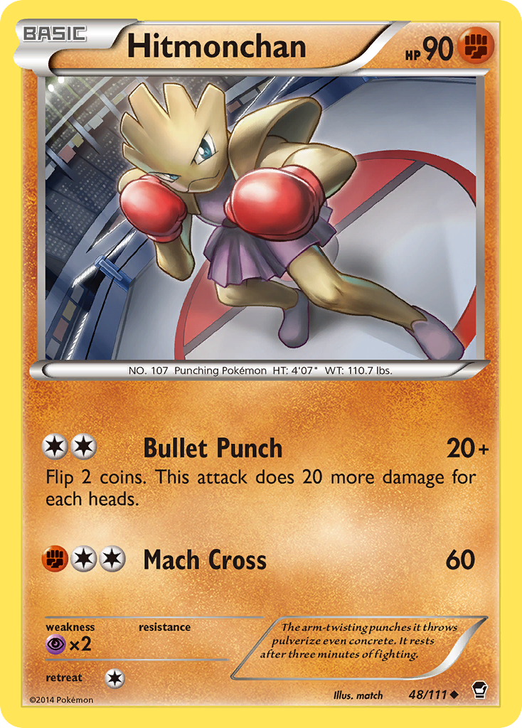 Furious Fists Hitmonchan #48/111