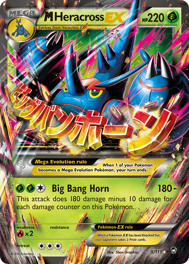 Furious Fists M Heracross EX #5/111