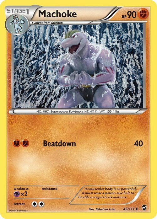 Furious Fists Machoke #45/111