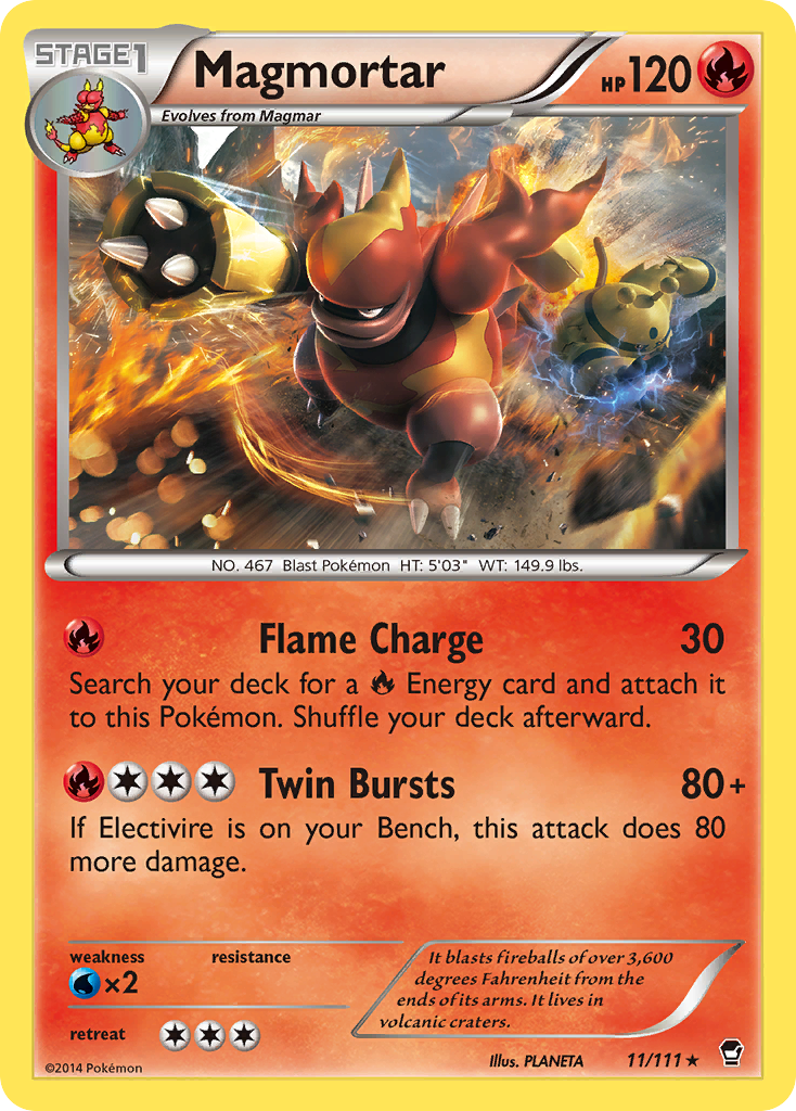 Furious Fists Magmortar #11/111