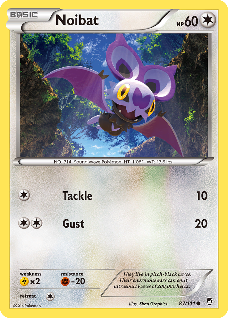 Furious Fists Noibat #87/111