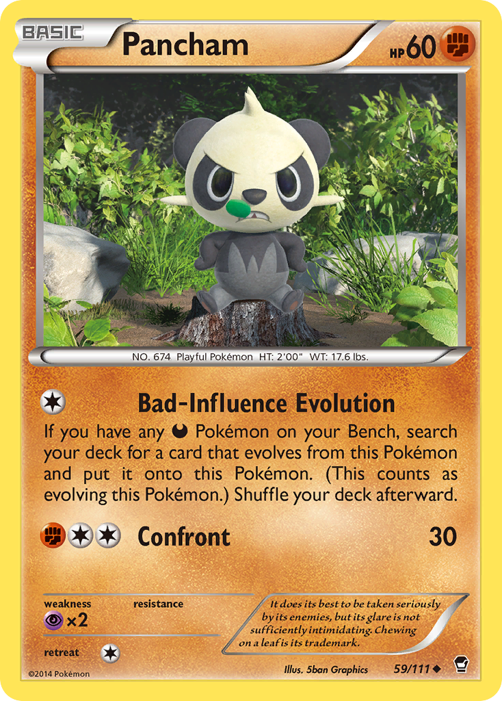 Furious Fists Pancham #59/111