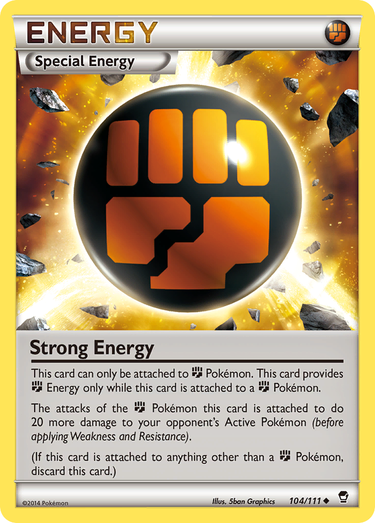 Furious Fists Strong Energy #104/111