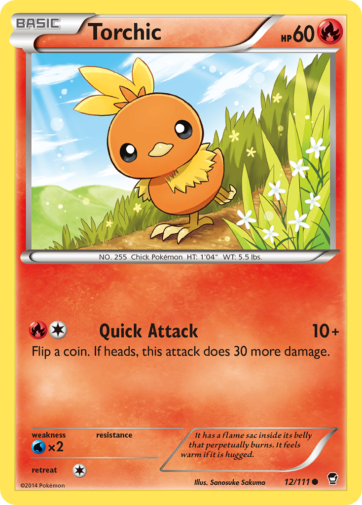 Furious Fists Torchic #12/111