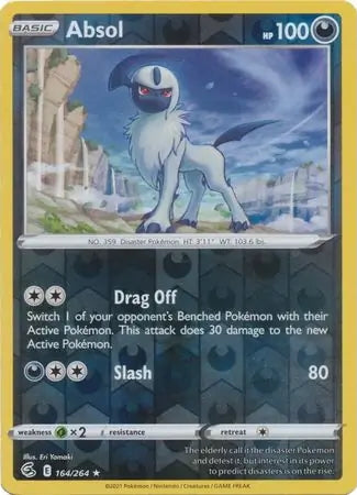 Fusion Strike Absol #164/264 reverse holo