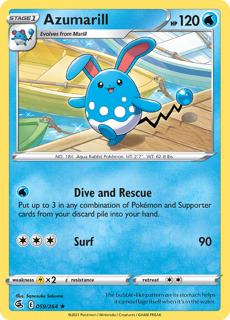 Fusion Strike Azumarill #59/264
