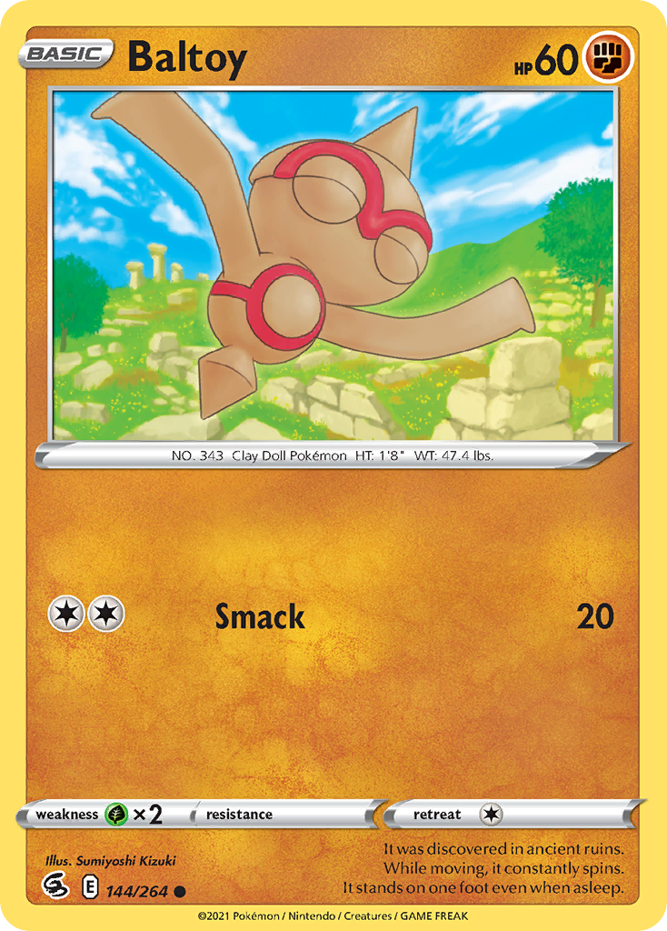 Fusion Strike Baltoy #144/264