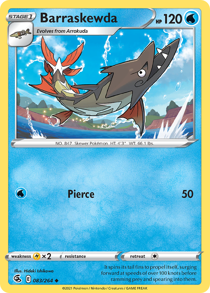 Fusion Strike Barraskewda #83/264