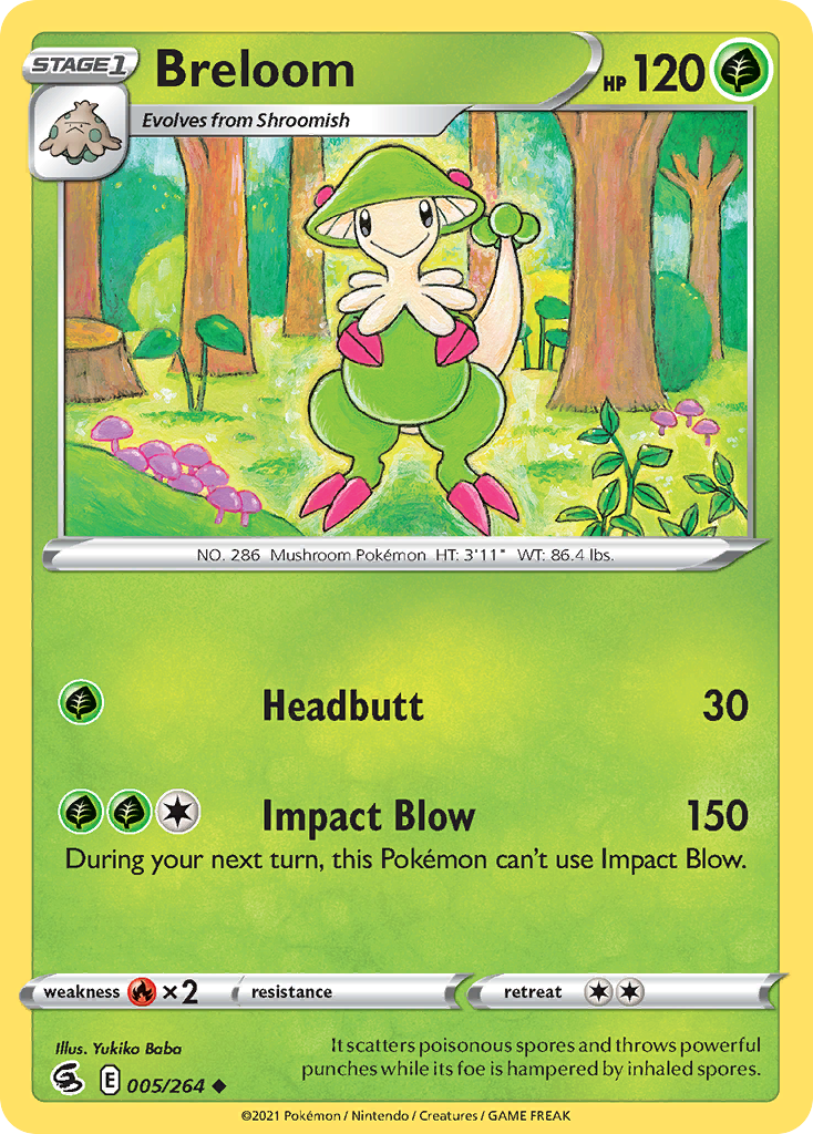 Fusion Strike Breloom #5/264