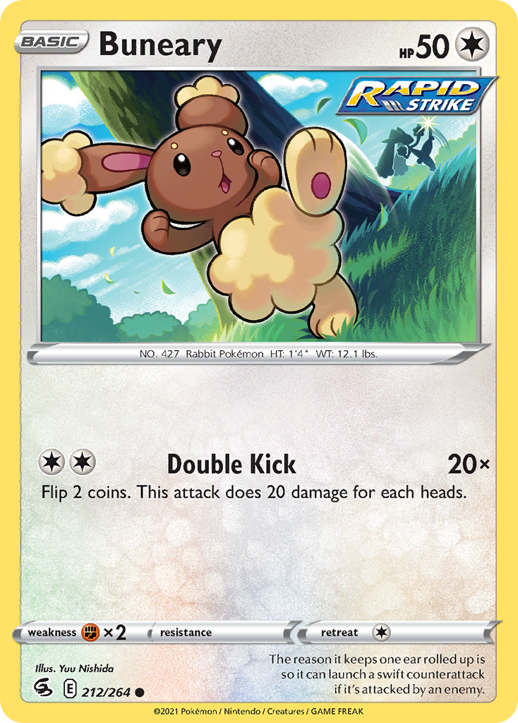 Fusion Strike Buneary #212/264
