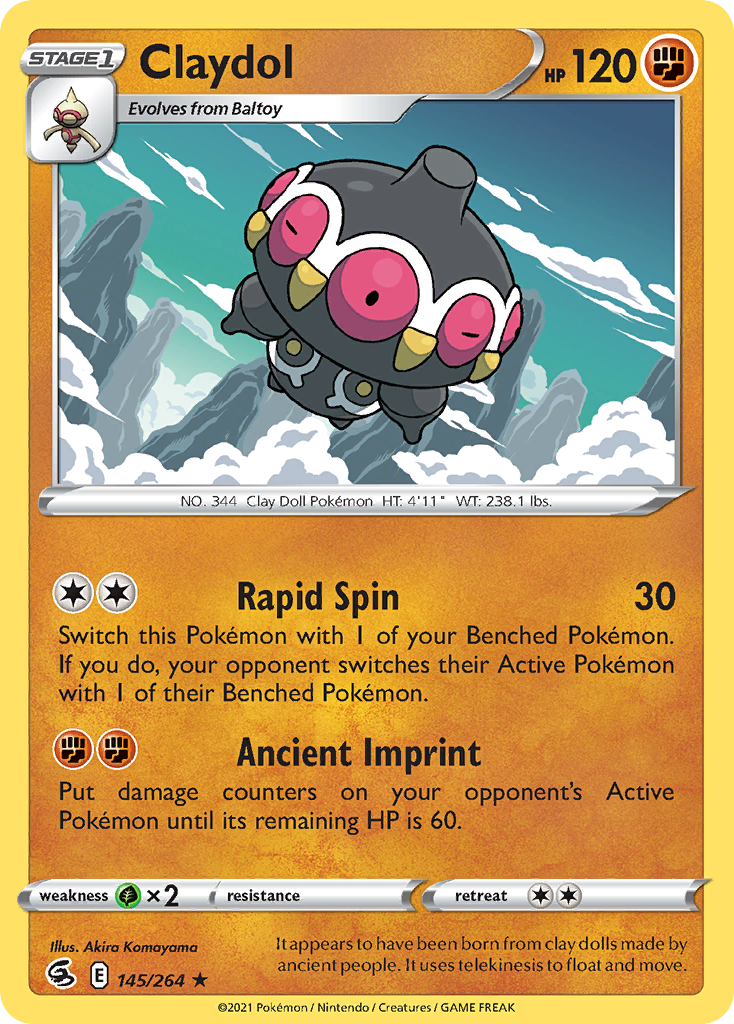 Fusion Strike Claydol #145/264