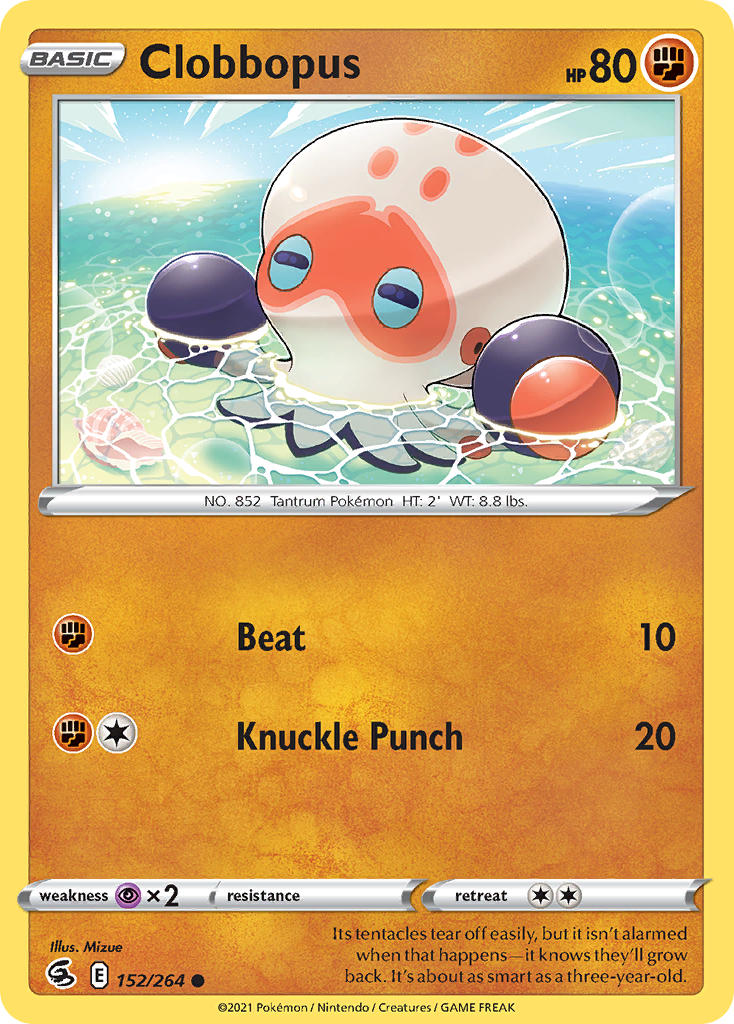 Fusion Strike Clobbopus #152/264