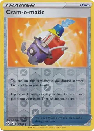 Fusion Strike Cram-o-matic #229/264 reverse holo