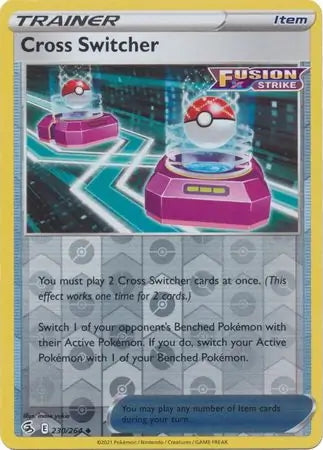 Fusion Strike Cross Switcher #230/264 reverse holo