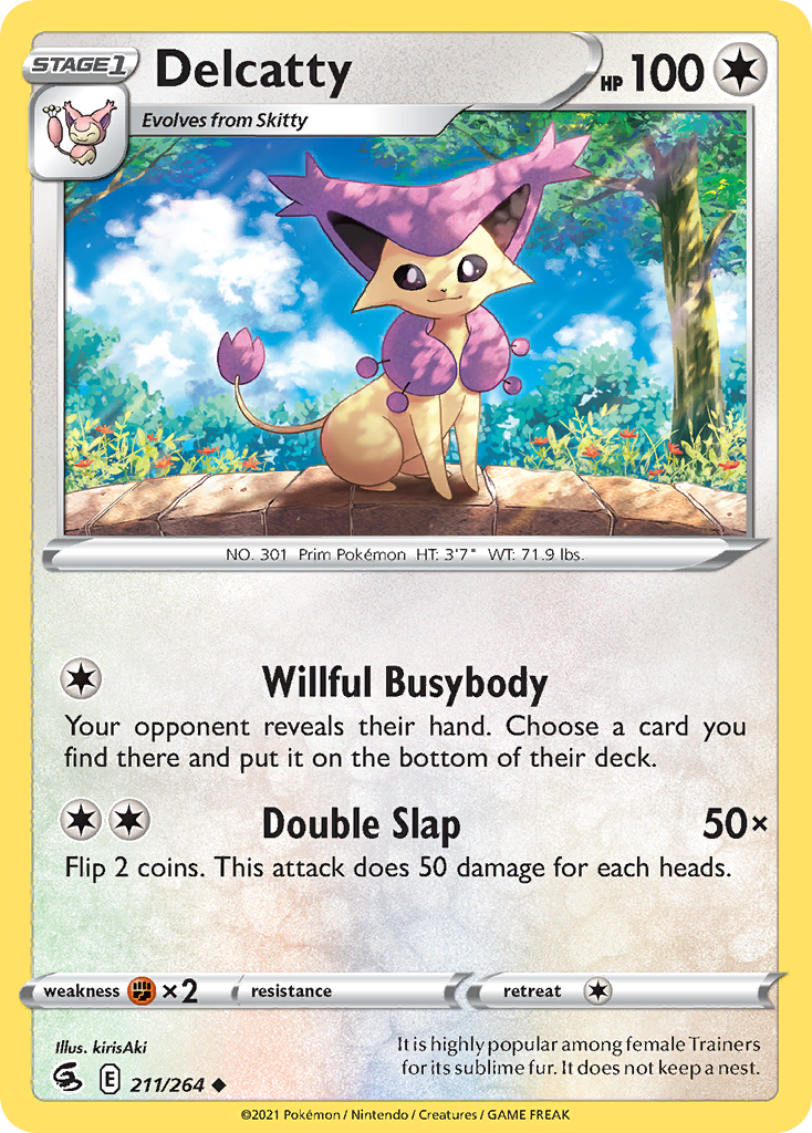 Fusion Strike Delcatty #211/264