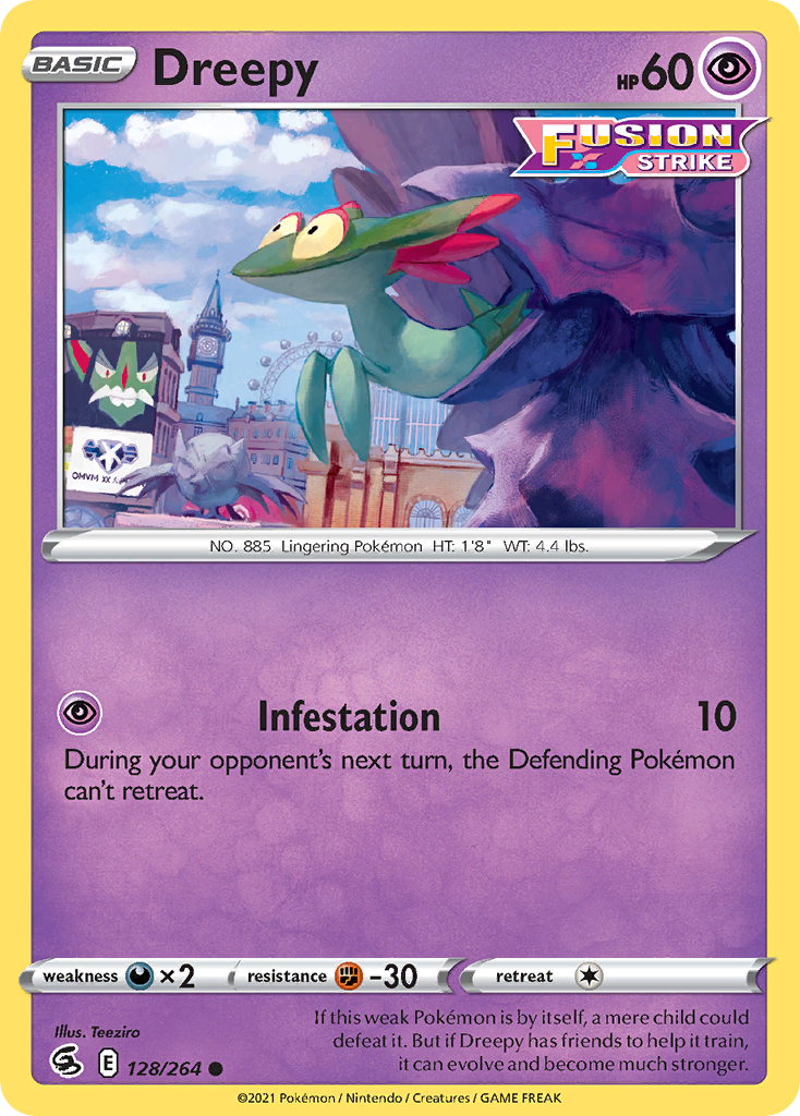Fusion Strike Dreepy #128/264