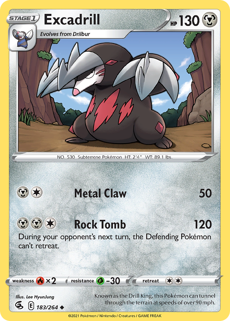 Fusion Strike Excadrill #183/264