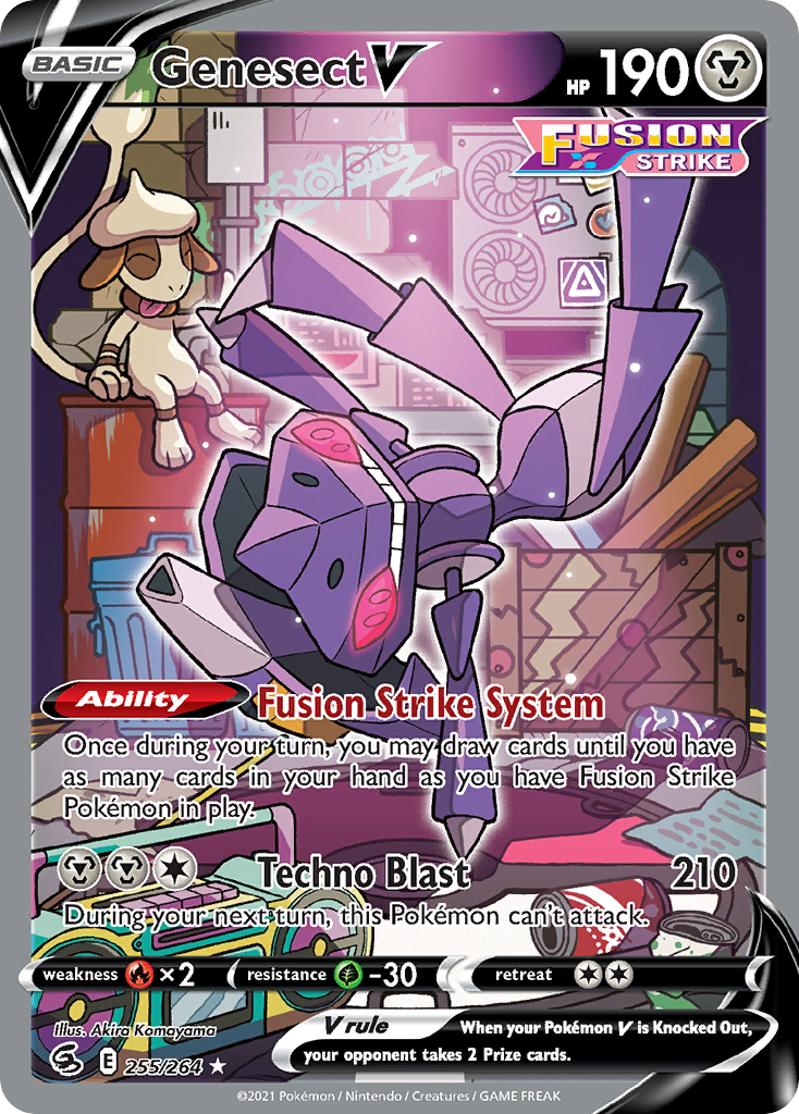 Fusion Strike Genesect V #255/264