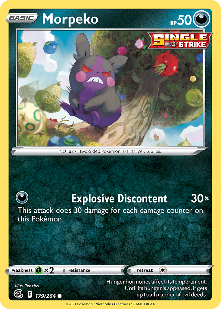 Fusion Strike Morpeko #179/264