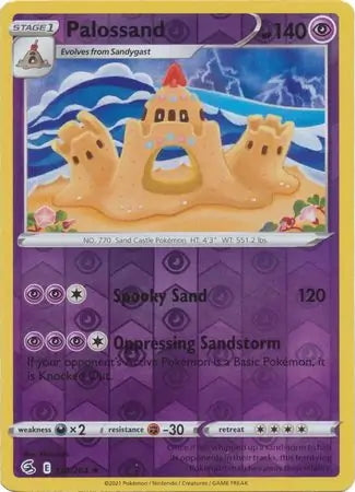 Fusion Strike Palossand #126/264 reverse holo
