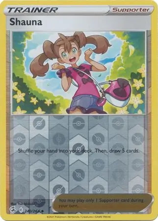 Fusion Strike Shauna #240/264 reverse holo