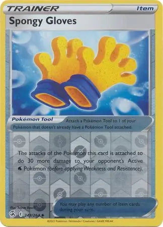 Fusion Strike Spongy Gloves #243/264 reverse holo