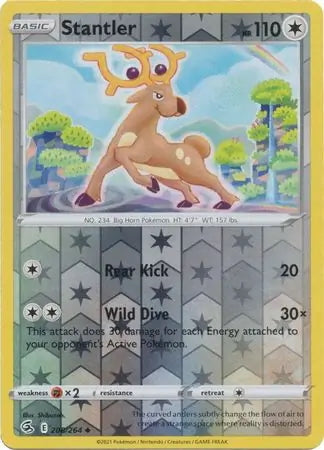 Fusion Strike Stantler #208/264 reverse holo