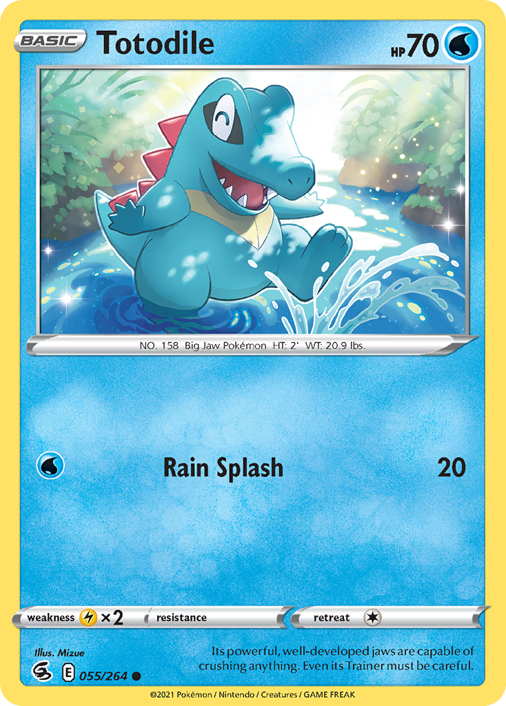 Fusion Strike Totodile #55/264