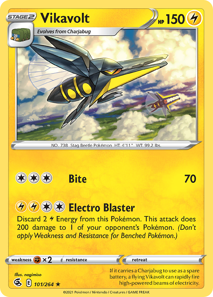 Fusion Strike Vikavolt #101/264