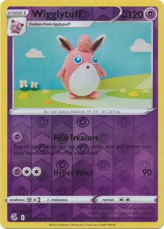Fusion Strike Wigglytuff #111/264 reverse holo