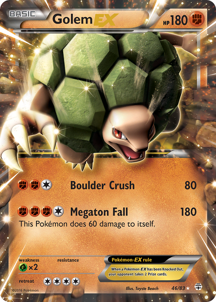 Generations Golem EX #46/83
