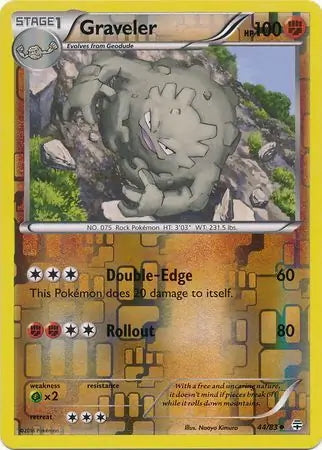 Generations Graveler #44/83 reverse holo
