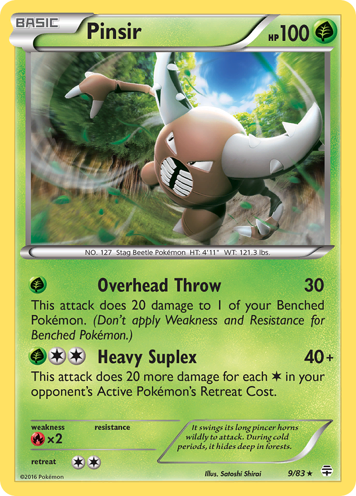 Generations Pinsir #9/83