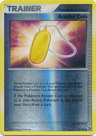 Great Encounters Amulet Coin #97/106 reverse holo