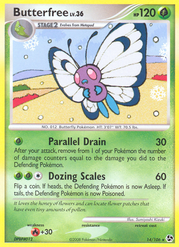 Great Encounters Butterfree #14/106