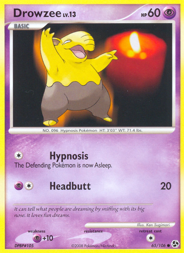 Great Encounters Drowzee #65/106