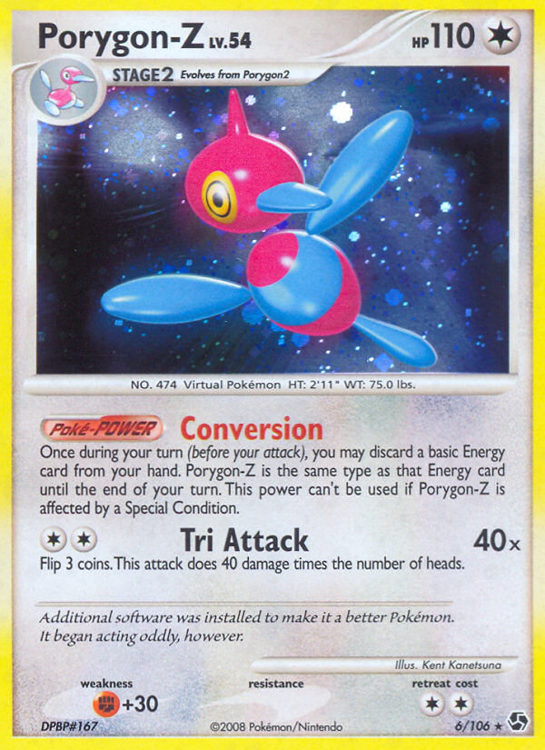 Great Encounters Holo Porygon-Z #6/106