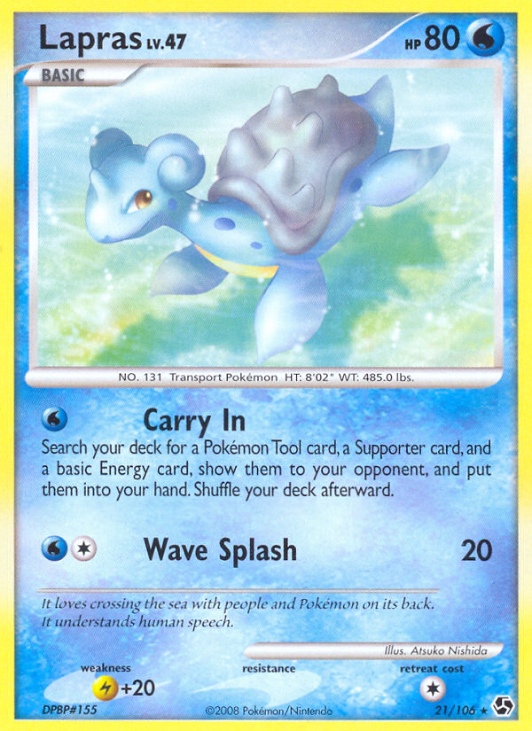 Great Encounters Lapras #21/106