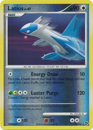 Great Encounters Latios #23/106 reverse holo
