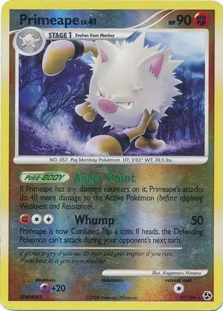 Great Encounters Primeape #27/106 reverse holo